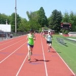 GRf joann running at track